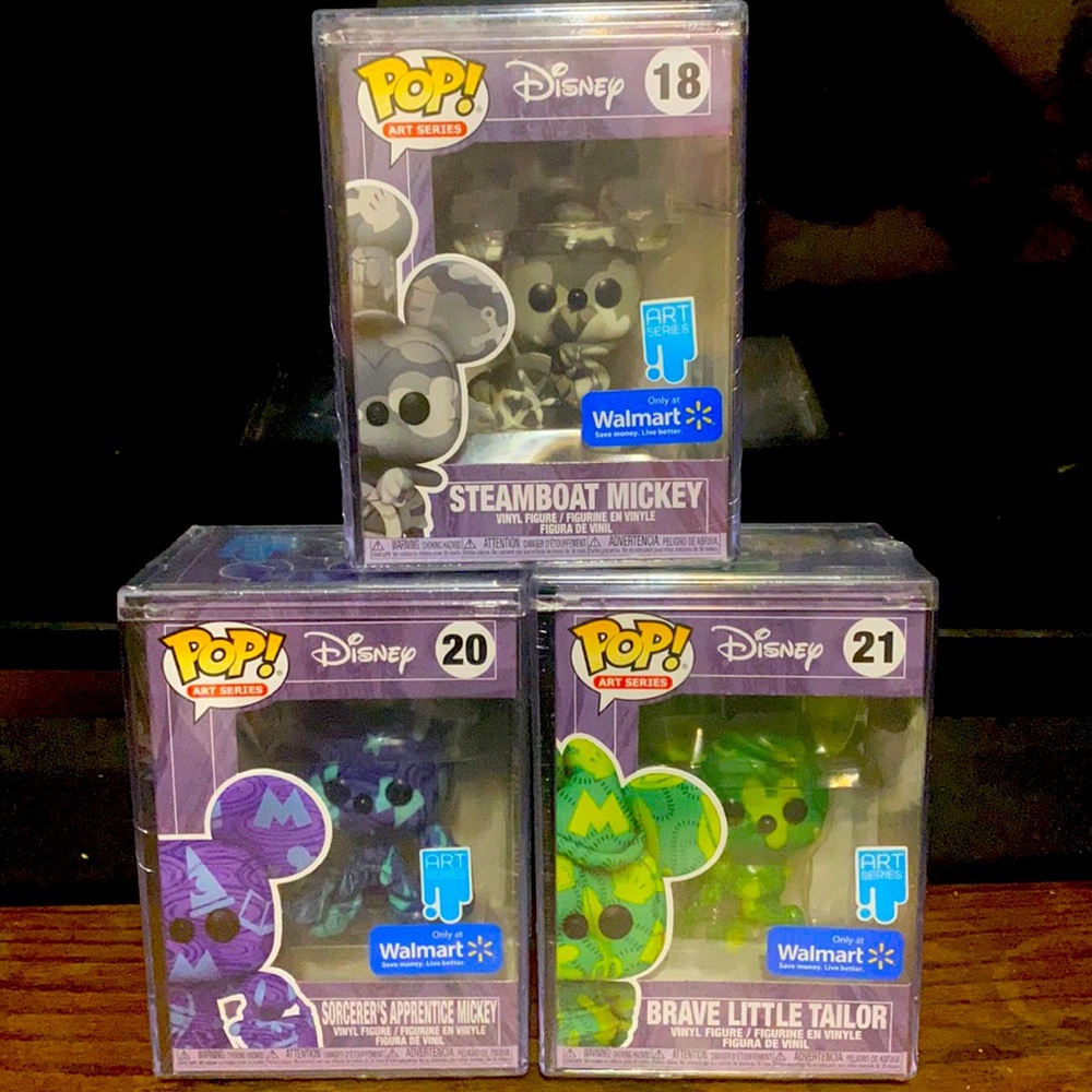 Disney Art Series Mickey 3 Pc Set
